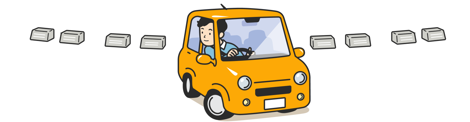 Nagano Parking Illustration